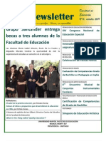 Newsletter 6 - Facultad de Educación