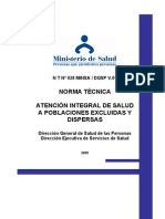 Atención integral de salud a poblaciones excluidas