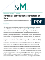EC&M.harmonics Identification and Diagnosis of Data