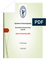 Atomic Force Microscope (AFM)