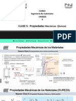 CLASE 5, Propiedad Mecanica (Dureza)