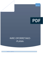 Nire Oporretako Plana - Docx Aitor