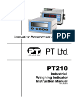 PT210 Manual