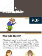 Lec # 10 Allergies and Hypersensitivity