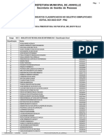 Lista de Classificacao 15092023 Processo Seletivo Simplificado Edital No 003 2023 SGP