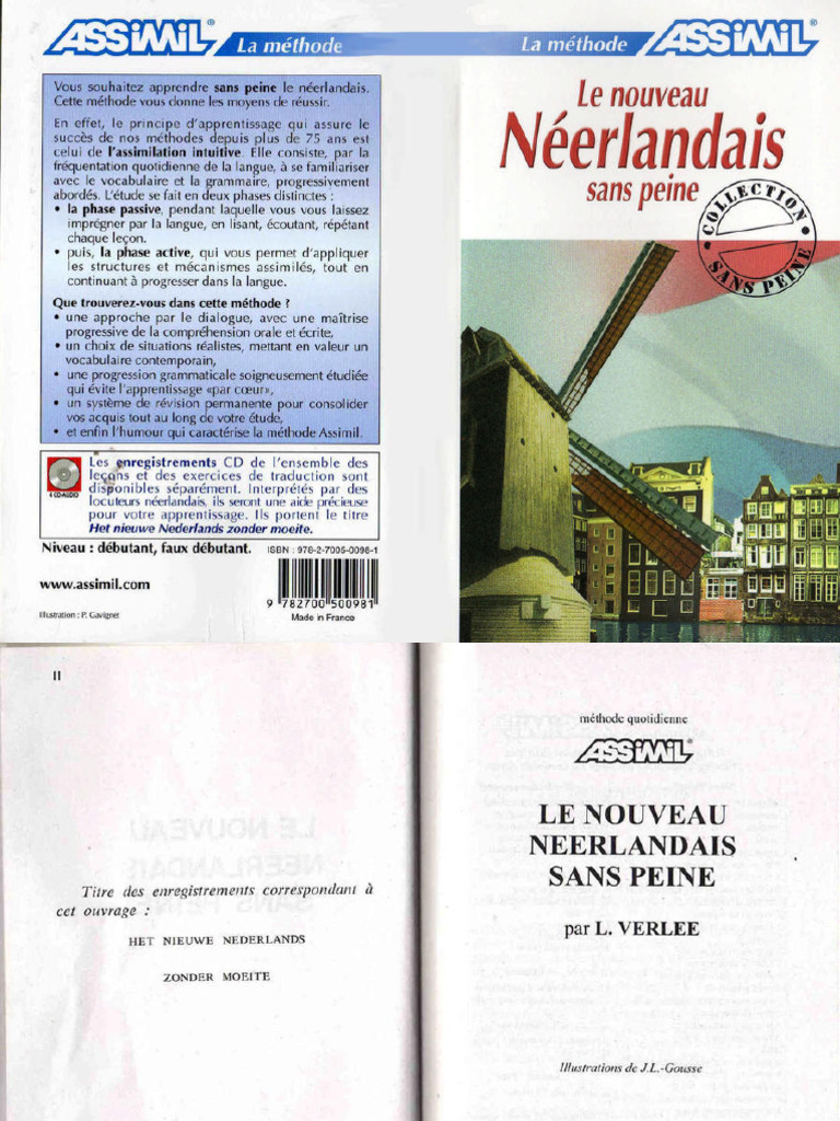 セール中！極希少le nouveau néerlandais sans pein Assimil - Le Nouveau Néerlandais Sans Peine - 1981 | PDF