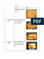 Langkah Penyediaan Kad Pop Up