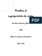 Practica superposicion de ondas