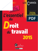 Armani16.L-essentiel Du Droit Du Travail 2015