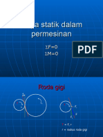 Gaya Ststik Dalam Permesinan