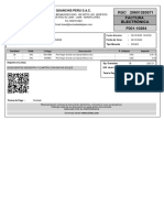 Electrónica: RUC Factura 20601283671