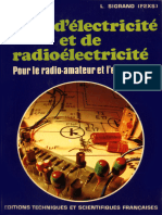 Bases D'électricté Et de Radioelectricité - L. SIGRAND F2XS - (1976)