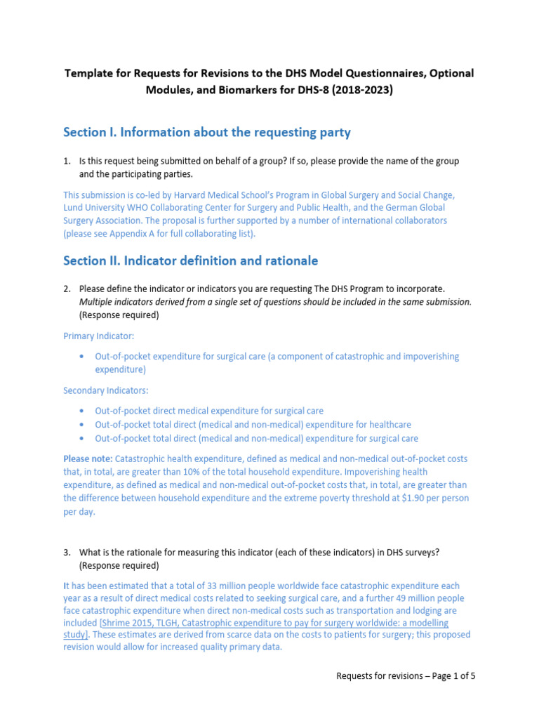 DHS 8 PGSSC OOP - Expenditure Template | PDF | Surgery | Health Care