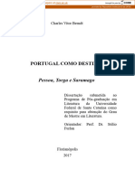 Portugal Como Destino:: Pessoa, Torga e Saramago