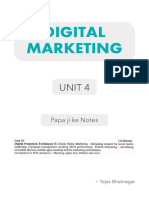 DIGITAL MARKETING (Unit 4)