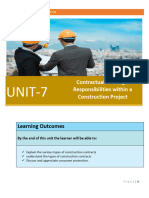 7 Contractual and Legal Responsibilities Within A Construction Project