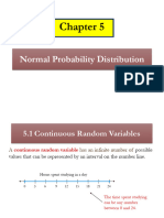 Chapter 5 (Normal Probability Distribution)