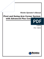 Pivot and Swing Arm Corner System With Advanced Plus Control Panel