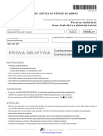 Técnico Judiciário - Judiciário Administrativa Prova - 26 - Tipo - 001