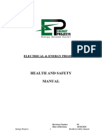 Energy ProjectsHealth Safety Manual