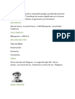 Biografias de Matematicos