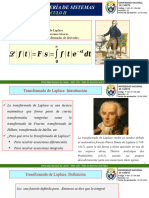 Sesión 14. Transformada de Laplace Directa e Inversa