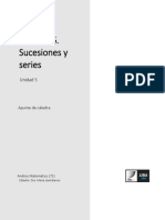 Práctica 6. Sucesiones y Series - Análisis Matemático