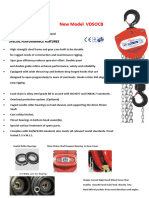 Standard VDS Chain Block Brochure