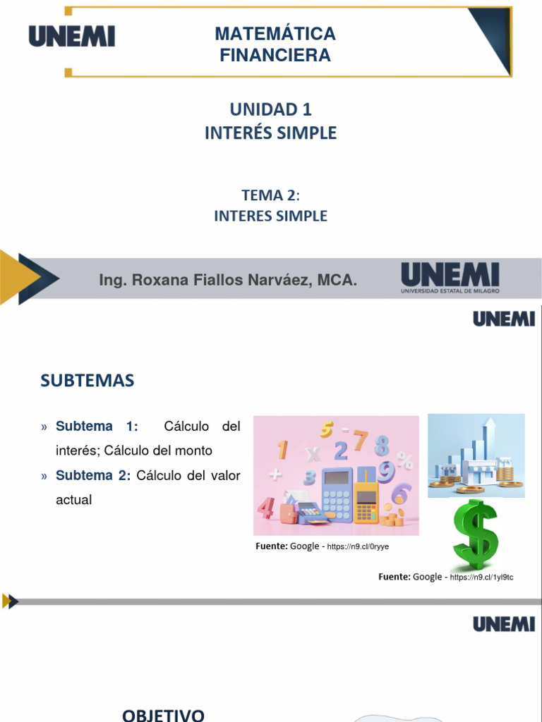 Matematica Interes Simple | PDF