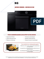 Four Combiné Micro-Ondes - Niche 45 CM: Nq50T8539Bk