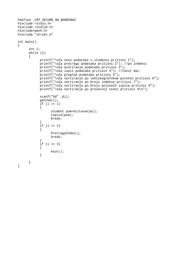 Mini C | PDF