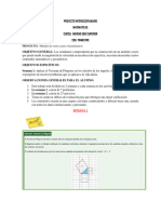 PROYECTO INTERDISCIPLINARIO 9no. SEGUNDO TRIMESTRE PDF