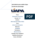 Tarea 7 y 8 de Orientacion Vocacional Uap1