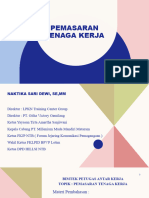 Presentasi Pemasaran Tenaga Kerja