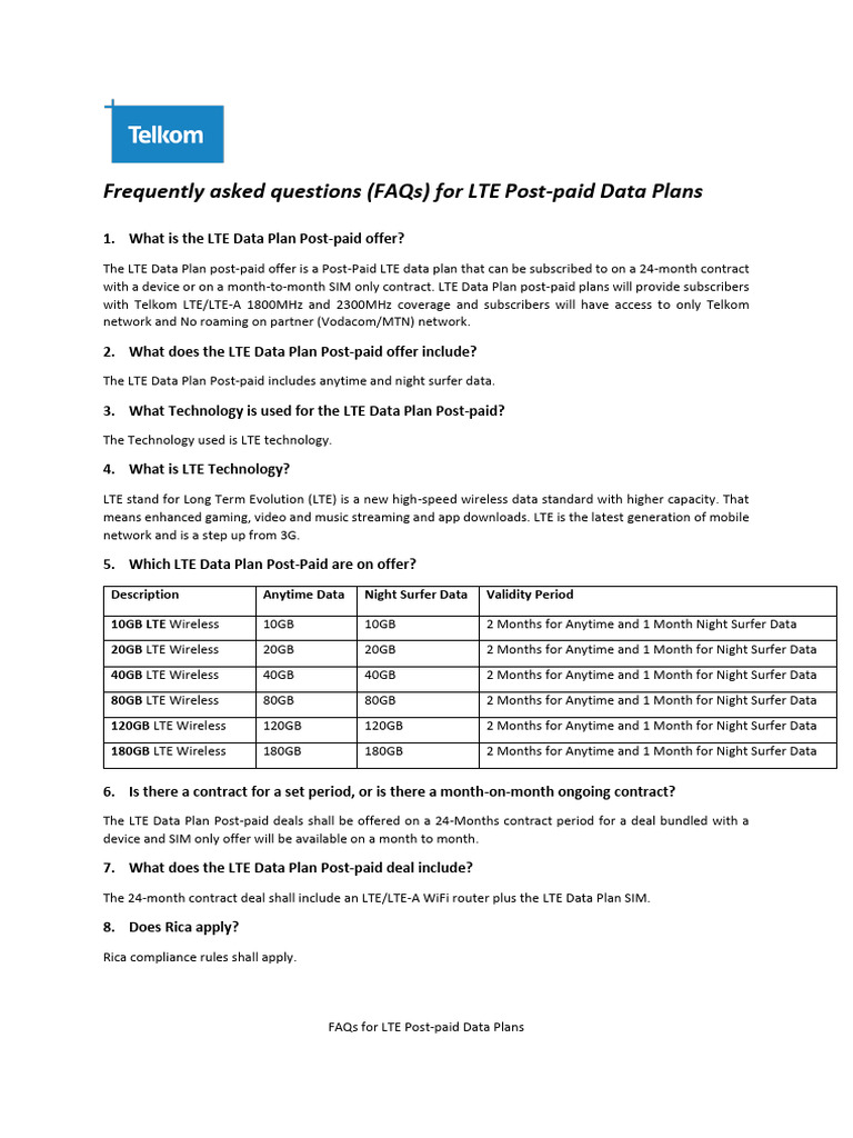 frequently-asked-questions-for-lte-post-paid-data-plans-march-2022