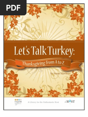 Talking Turkey: Thanksgiving from A to Z
