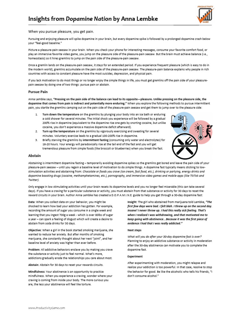 Dopamine Nation | PDF