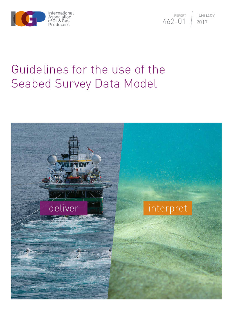 462-01-1 Guilines For The Use of The Seabed Surrvey Data Model | PDF ...