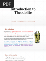 Chapter 8 Introduction To Theodolite-1