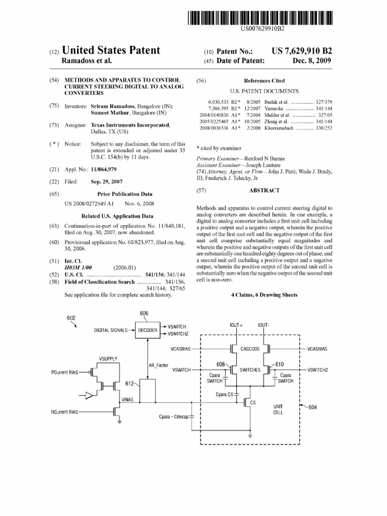 Methods and Apparatus To Control Current Steering Digital To Analog