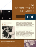 LOS Gobiernos de Balaguer