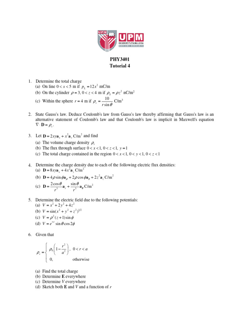 Tutorial 4 | PDF