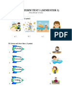 End-Of-term Test 1 (Semester 1)