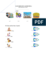 End-Of-term Test 2 (Semester 1)