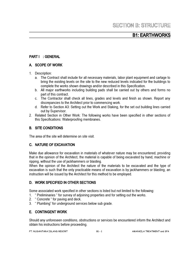Earthworks and Termite Control Guidelines | PDF | Pipe (Fluid ...