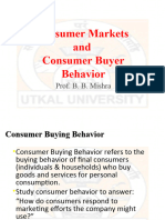 Consumer Buyer Behaviour Model