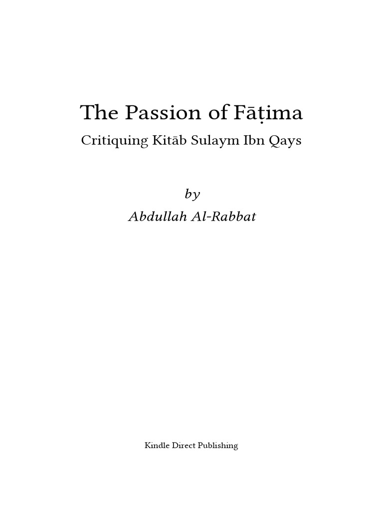 The Passion Of Fatima Pdf