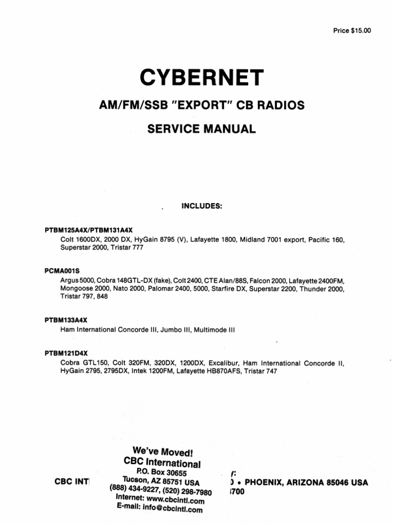 CB Cybernet Export Serv New Version | PDF