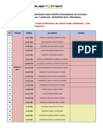 Programación de Asistencia