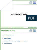 Importance of SH&E